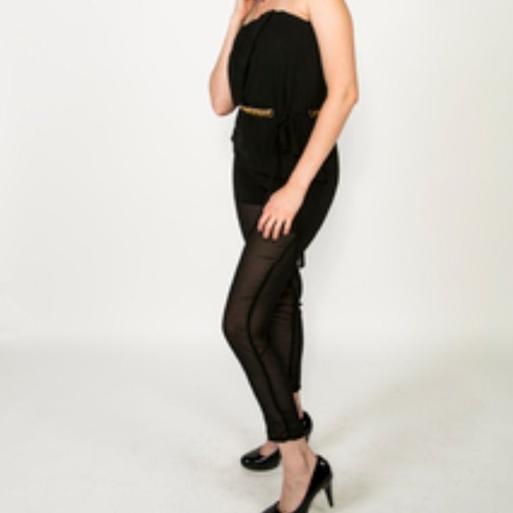 Jumpsuit w/ a halter top